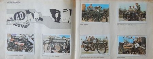 Americana "Motorrad Parade" Motorbike-Scrapbook 1970 (2447)